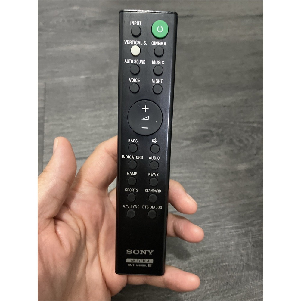 SONY AV SYSTEM REMOTE CONTROL RMT-AH501U Works!